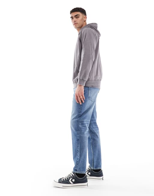 ASOS DESIGN - Jean fuselé - Bleu délavé moyen, 3 de 5