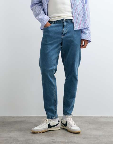 ASOS DESIGN - Jean fuselé - Bleu délavé moyen - view 1