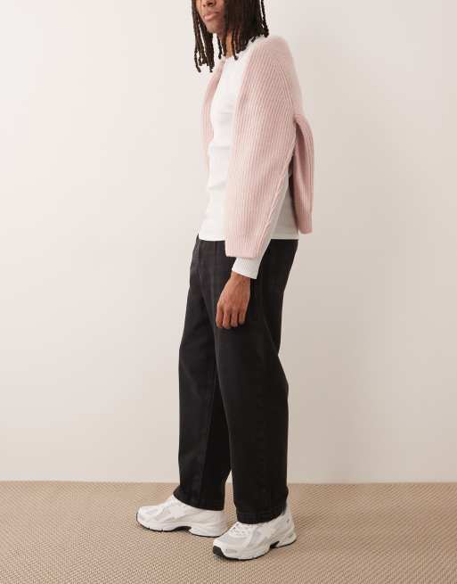 ASOS DESIGN - Jean fuselé décontracté - Noir délavé, 3 de 5