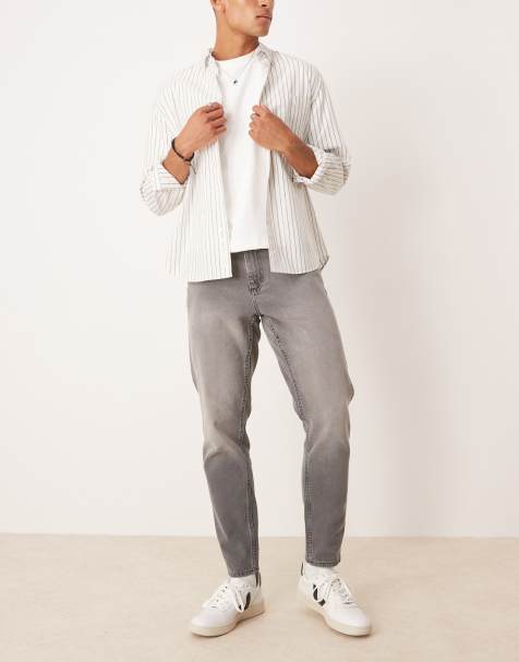 ASOS DESIGN - Jean fuselé - Gris - view 1