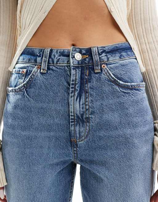 Asos jean femme taille haute sale