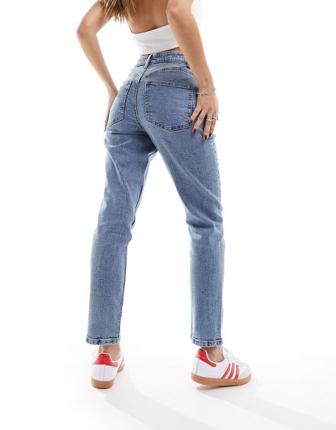 Pas Cher Jeans Femme Elastique Mode Grâce Vetement Push Up Slim Skinny  Pantalon Taille Haute Jeggings Mom Leggings Femme Grande Taille Vetement  Femme