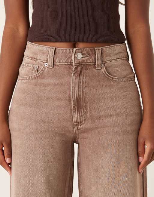 ASOS DESIGN - Jean palazzo ample - Moka, 5 de 5