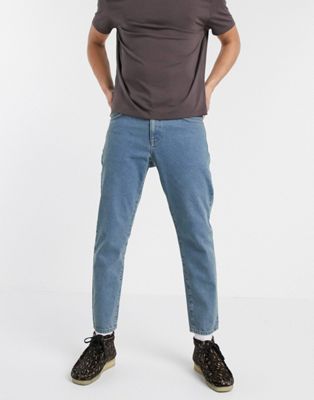 Jeans droits Jean rigide classique - Bleu délavé moyen teinté