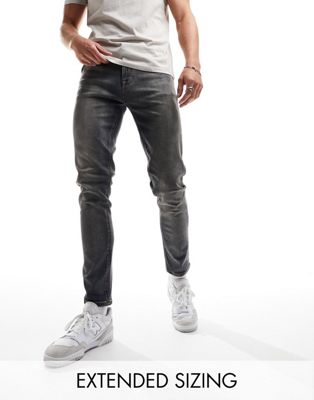 ASOS DESIGN skinny jeans in vintage tint - ASOS Price Checker