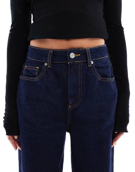 ASOS DESIGN - Jean slim bouffant - Encre délavé, 4 de 5