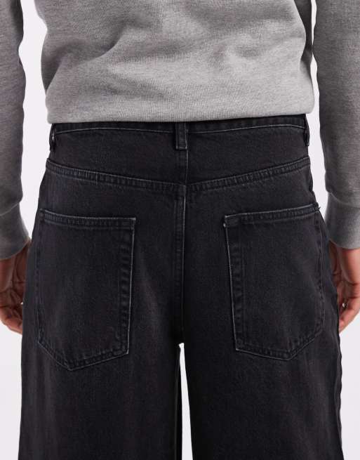 ASOS DESIGN - Jean super large - Noir, 5 de 5