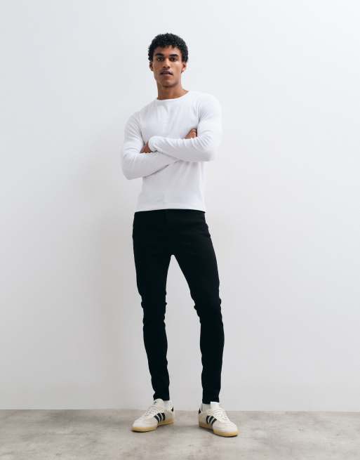 ASOS DESIGN jean super skinny noir à stretch renforcé, 2 de 5