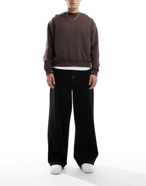 ASOS DESIGN - Jean ultra-baggy - Noir - view 1