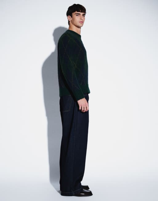 ASOS DESIGN jean wide leg en indigo brut, 5 de 5