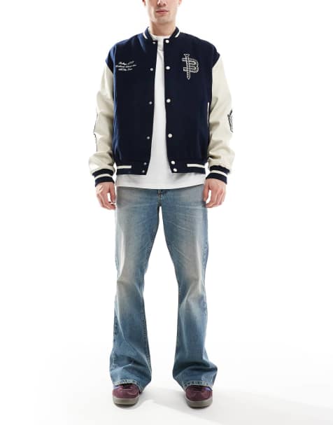 ASOS DESIGN - Jeans a zampa vintage lavaggio medio - view 1
