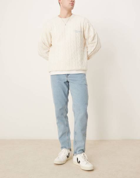 ASOS DESIGN - Jeans affusolati blu lavaggio medio - view 1
