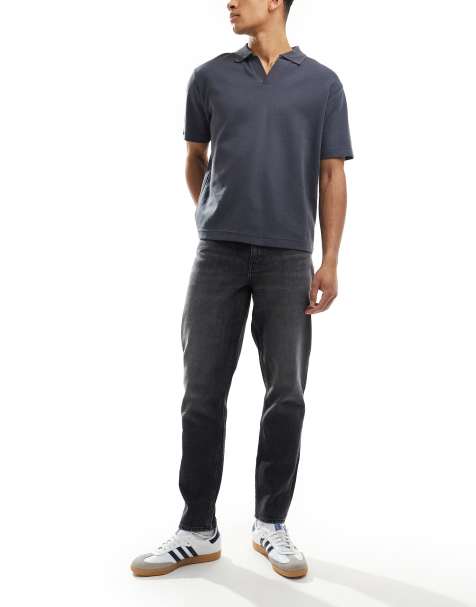ASOS DESIGN - Jeans affusolati color nero slavato - view 1