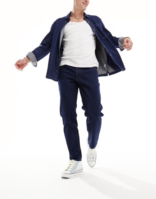 ASOS DESIGN jeans affusolati in indigo, 4 di 5