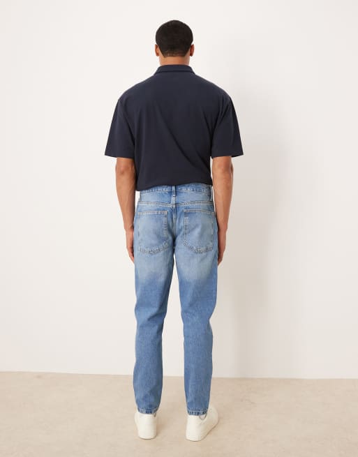 ASOS DESIGN - Jeans affusolati lavaggio chiaro , 2 di 5