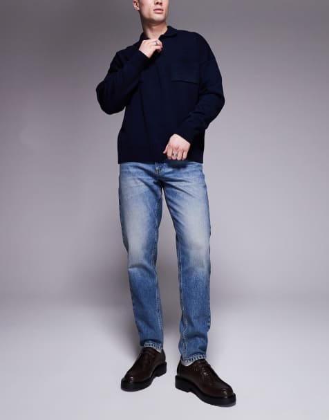 ASOS DESIGN - Jeans affusolati lavaggio medio con tinta - view 1