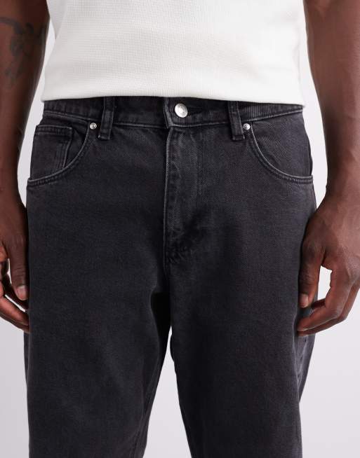 ASOS DESIGN - Jeans affusolati nero slavato , 5 di 6