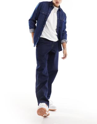 ASOS DESIGN baggy jeans in indigo - ASOS Price Checker