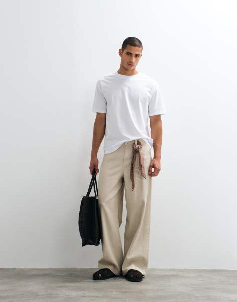 ASOS DESIGN - Jeans ampi écru in coordinato - view 1