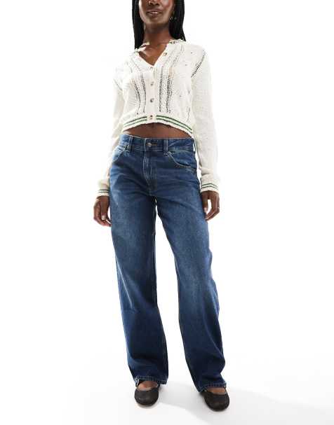 ASOS DESIGN - Jeans ampi lavaggio scuro - view 1