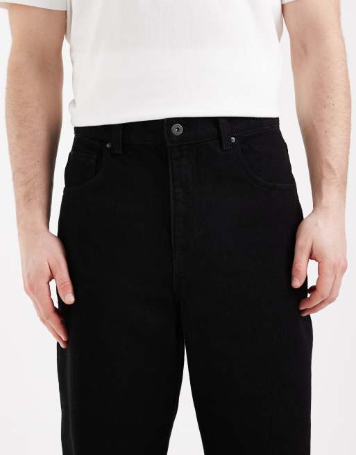 ASOS DESIGN - Jeans ampi neri, 5 di 5