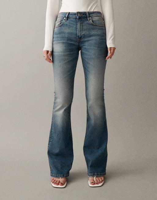 ASOS DESIGN - Jeans bootcut lavaggio medio, 3 di 7
