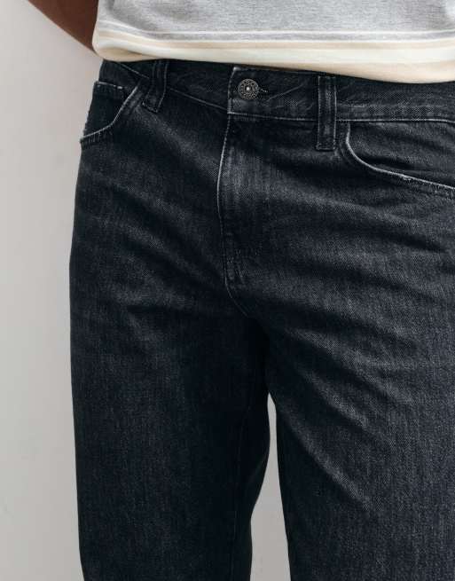 ASOS DESIGN jeans bootcut neri slavati, 2 di 5
