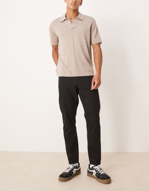 ASOS DESIGN - Jeans classici rigidi neri