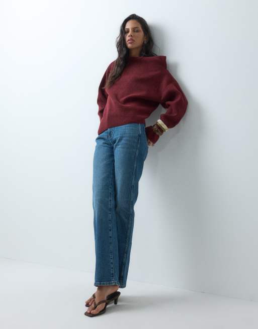 ASOS DESIGN - Jeans comfort stretch dritti lavaggio vintage, 2 di 5