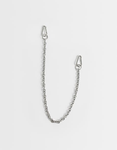 ASOS DESIGN jeans con pendente in argento - view 1