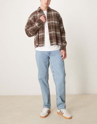 ASOS DESIGN - Jeans dritti blu lavaggio chiaro - view 1