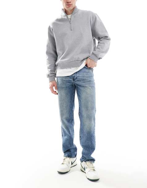 ASOS DESIGN - Jeans dritti lavaggio medio - view 1