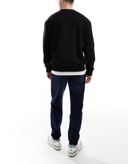 ASOS DESIGN - Jeans elasticizzati affusolati lavaggio scuro, 2 di 5