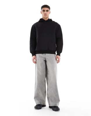 ASOS DESIGN - Jeans extra larghi lavaggio grigio vintage - view 1