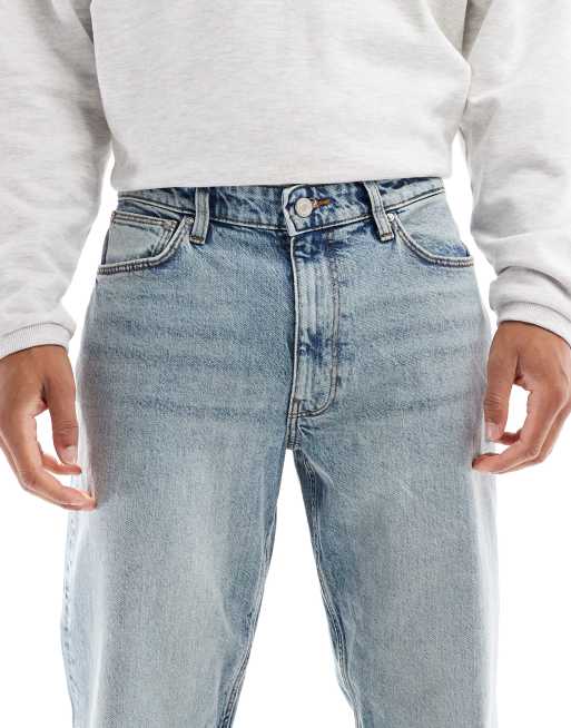 ASOS DESIGN - Jeans i lys vask lige pasform, 5 af 5