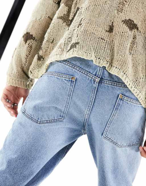 ASOS DESIGN - Jeans i lyseblå vask med indsnævrede ben, 6 af 6