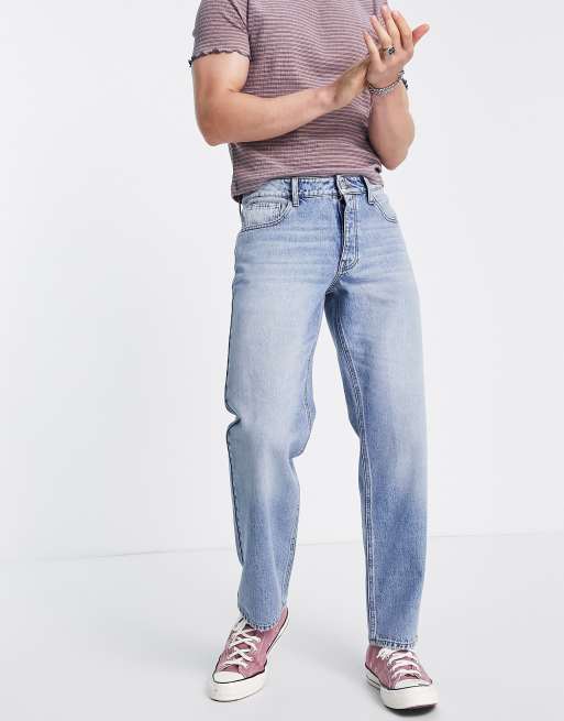 ASOS DESIGN - Jeans i Regular Fit og mellemvask 