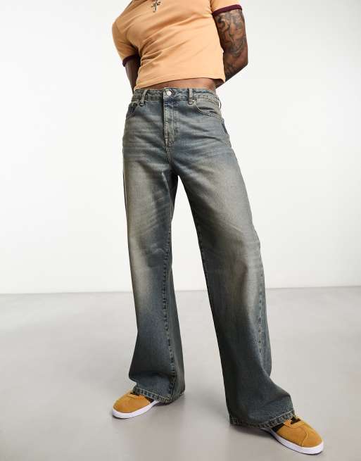 Jeans larghi lunghi discount