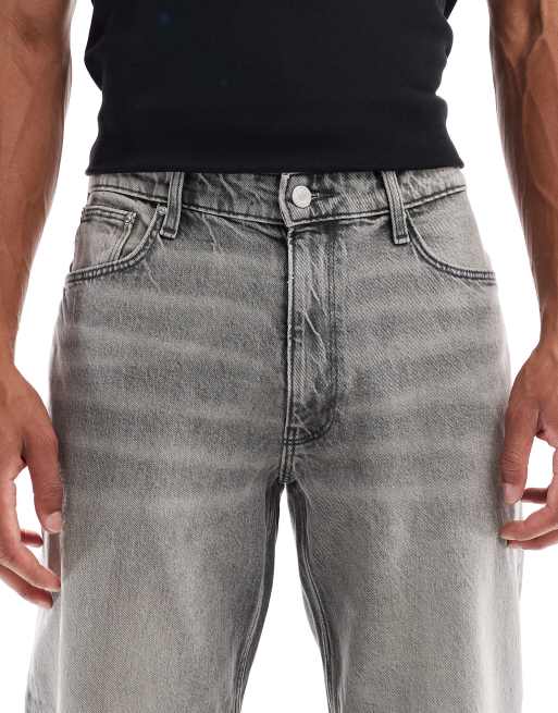 ASOS DESIGN - Jeans med lige ben i grå vask, 5 af 5