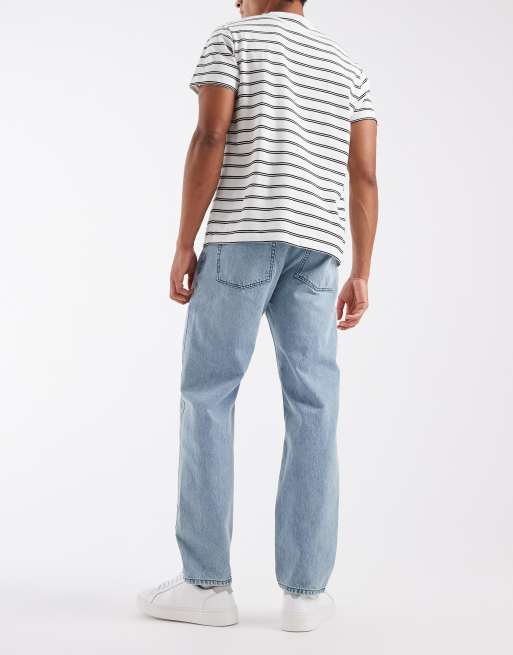 ASOS DESIGN - Jeans med lige ben i lyseblå vask, 2 af 5