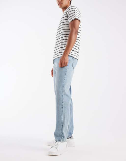 ASOS DESIGN - Jeans med lige ben i lyseblå vask, 3 af 5