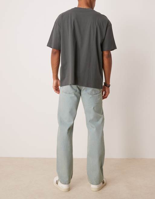 ASOS DESIGN - Jeans med lige ben og grønt skær, 2 af 5