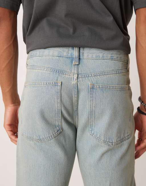 ASOS DESIGN - Jeans med lige ben og grønt skær, 4 af 5