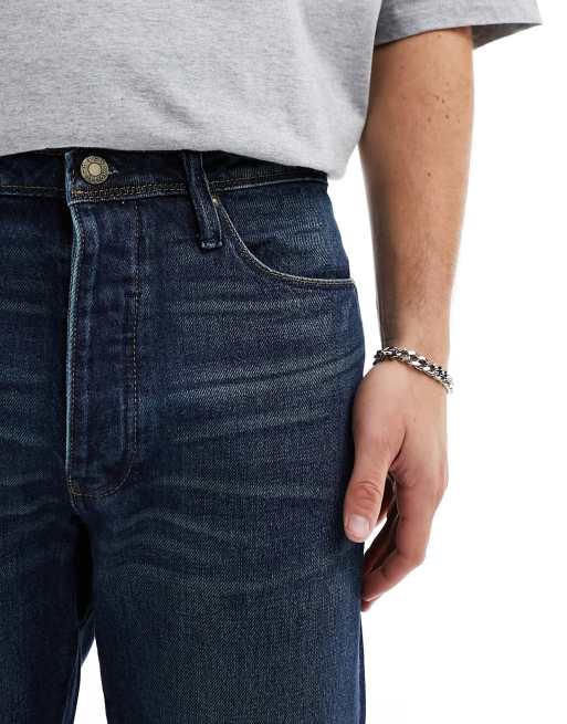 ASOS DESIGN – Jeans med raka ben och mörk vintagetvätt, 3 av 5
