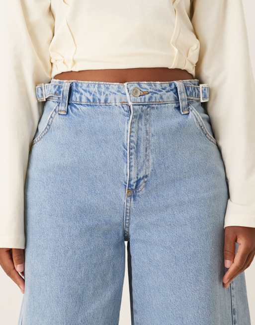 ASOS DESIGN - Jeans met ballonpijpen en riempje in de taille, 5 van 5