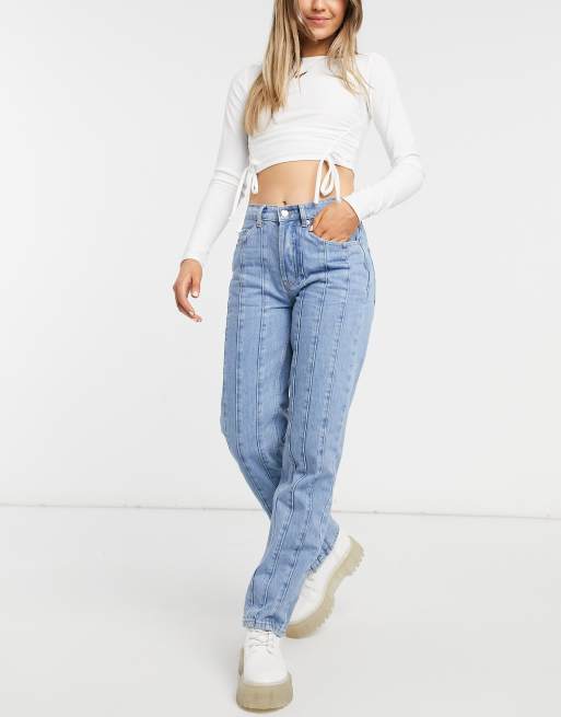 Mich\u00e8le Jeans met rechte pijpen donkergeel casual uitstraling Mode Spijkerbroeken Jeans met rechte pijpen Michèle 