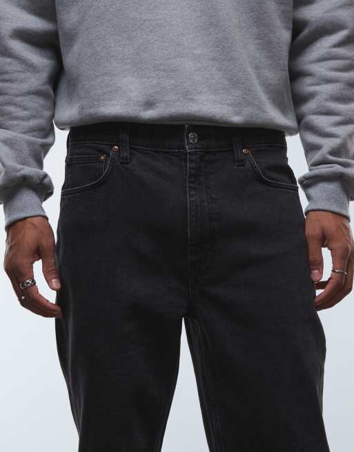 ASOS DESIGN - Jeans met rechte pijpen en zwarte wassing , 5 van 5