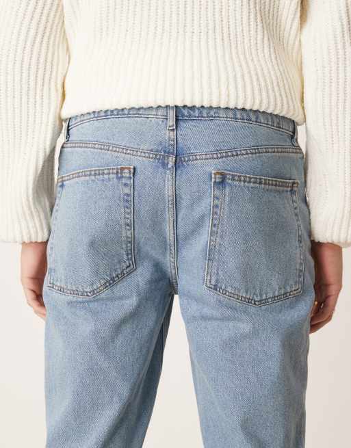 ASOS DESIGN - Jeans met rechte pijpen in middenblauwe wassing , 5 van 5