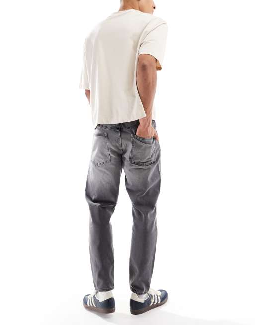 ASOS DESIGN - Jeans met smaltoelopende pasvorm in zwart met wassing, 2 van 5