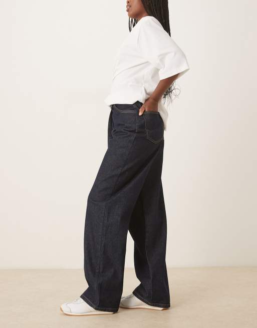 ASOS DESIGN – Jeans mit Bund im Wickeldesign, 3 von 5